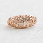 High end Rose Gold Engagement Ring Fashion